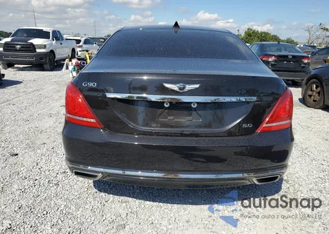 2019 Genesis G90 Ultimate z USA, uszkodzony, nr VIN KMHG54JH0KU050593